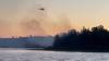 An illegal campfire led to this wildfire on Clara Lake. Submitted photo